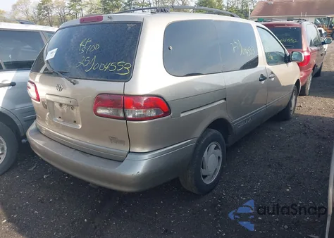 2002 Toyota Sienna Le из США, поврежденный, VIN 4T3ZF13C42U469088